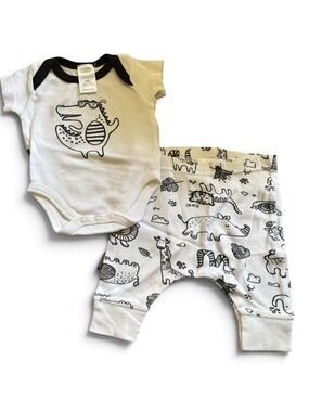 🎉 (Preemie) Blue Banana Alligator + Safari Animals 2PC Set